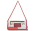Poseta casual, dama, ANEKKE 38793-439, rosu, piele ecologica